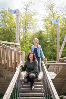 juf Marieke en juf Nienke